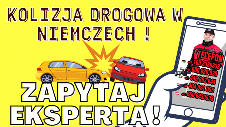 aport z wypadku samochodowym w Berlinie